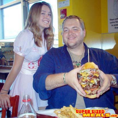 This image taken from THE HEART ATTACK GRILL website, shows part of ...