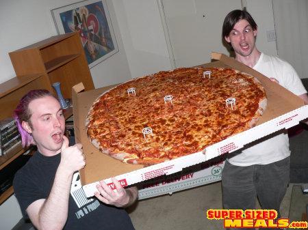 big pizzas